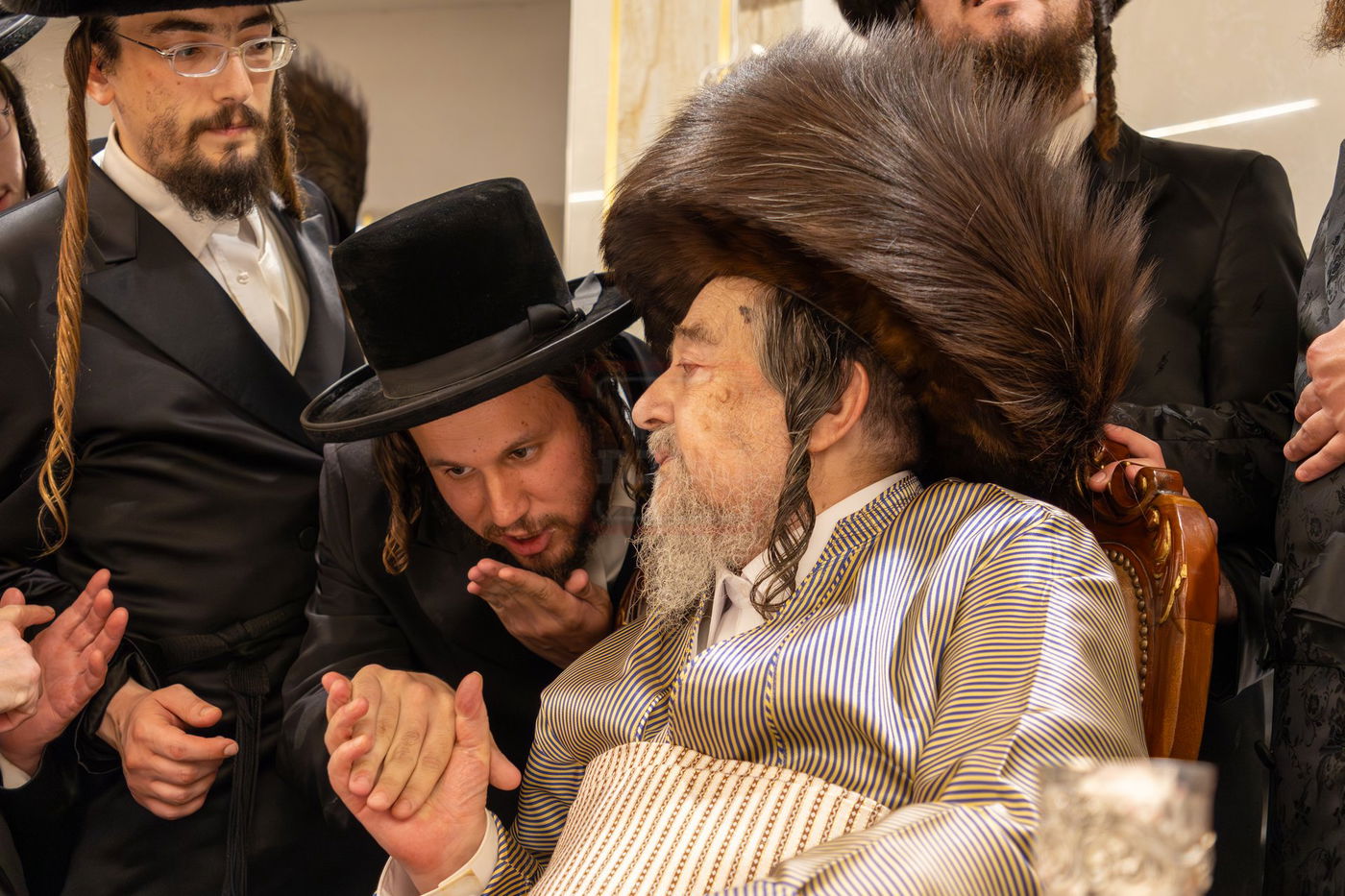 שמחת נישואי נין הגה"צ רבי יעקב מאיר שכטר