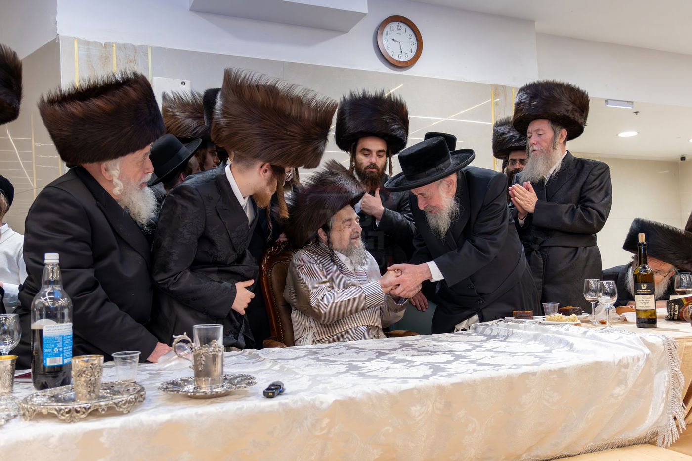 שמחת נישואי נין הגה"צ רבי יעקב מאיר שכטר