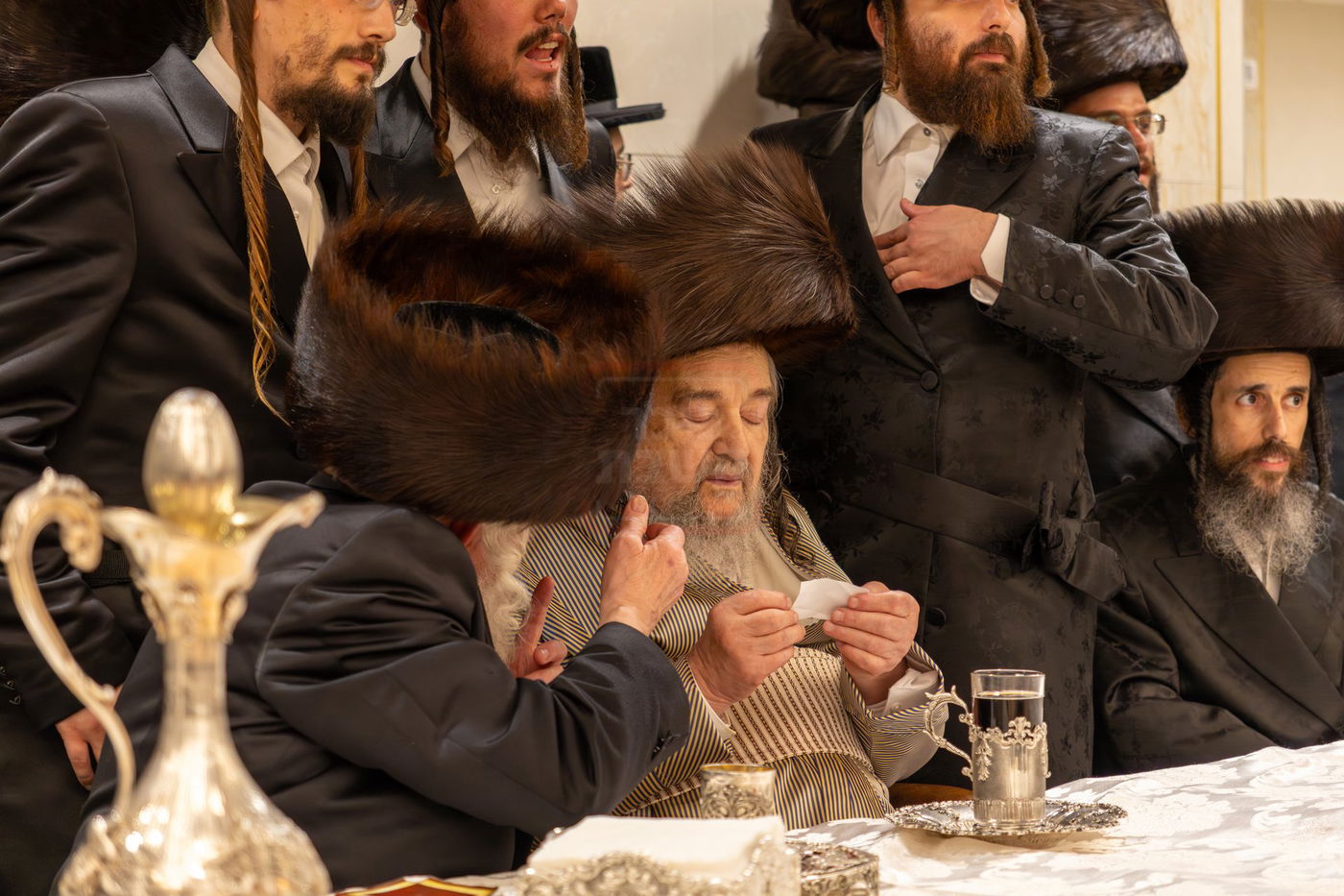 שמחת נישואי נין הגה"צ רבי יעקב מאיר שכטר