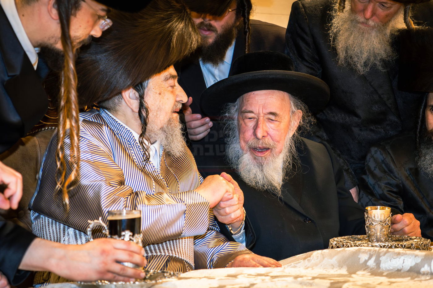 שמחת נישואי נין הגה"צ רבי יעקב מאיר שכטר