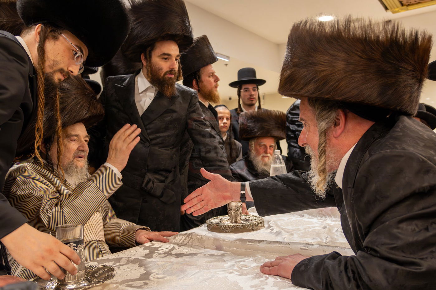 שמחת נישואי נין הגה"צ רבי יעקב מאיר שכטר