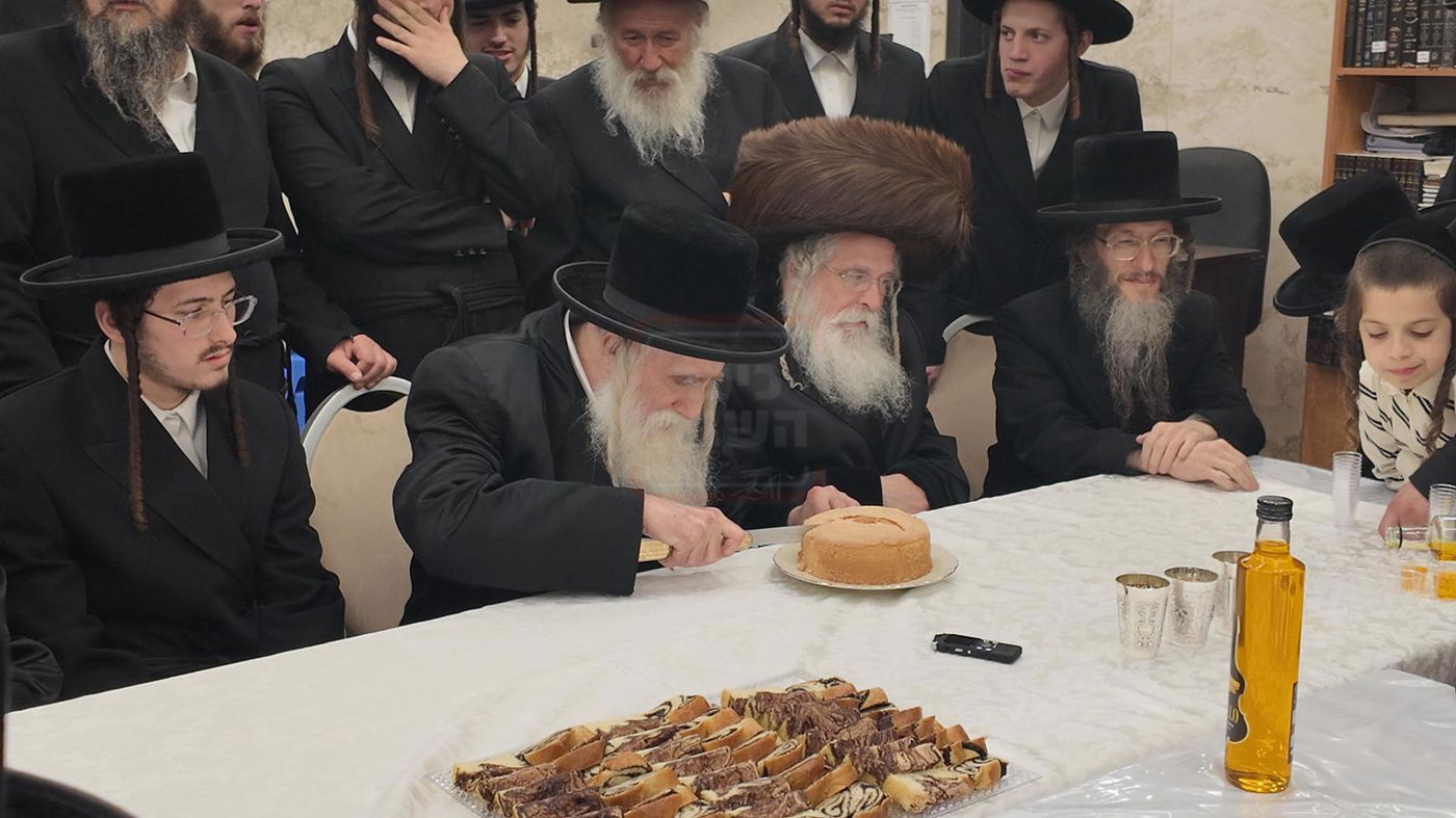 שמחת הווארט לנינת האדמו"ר ממחנובקא בעלזא 