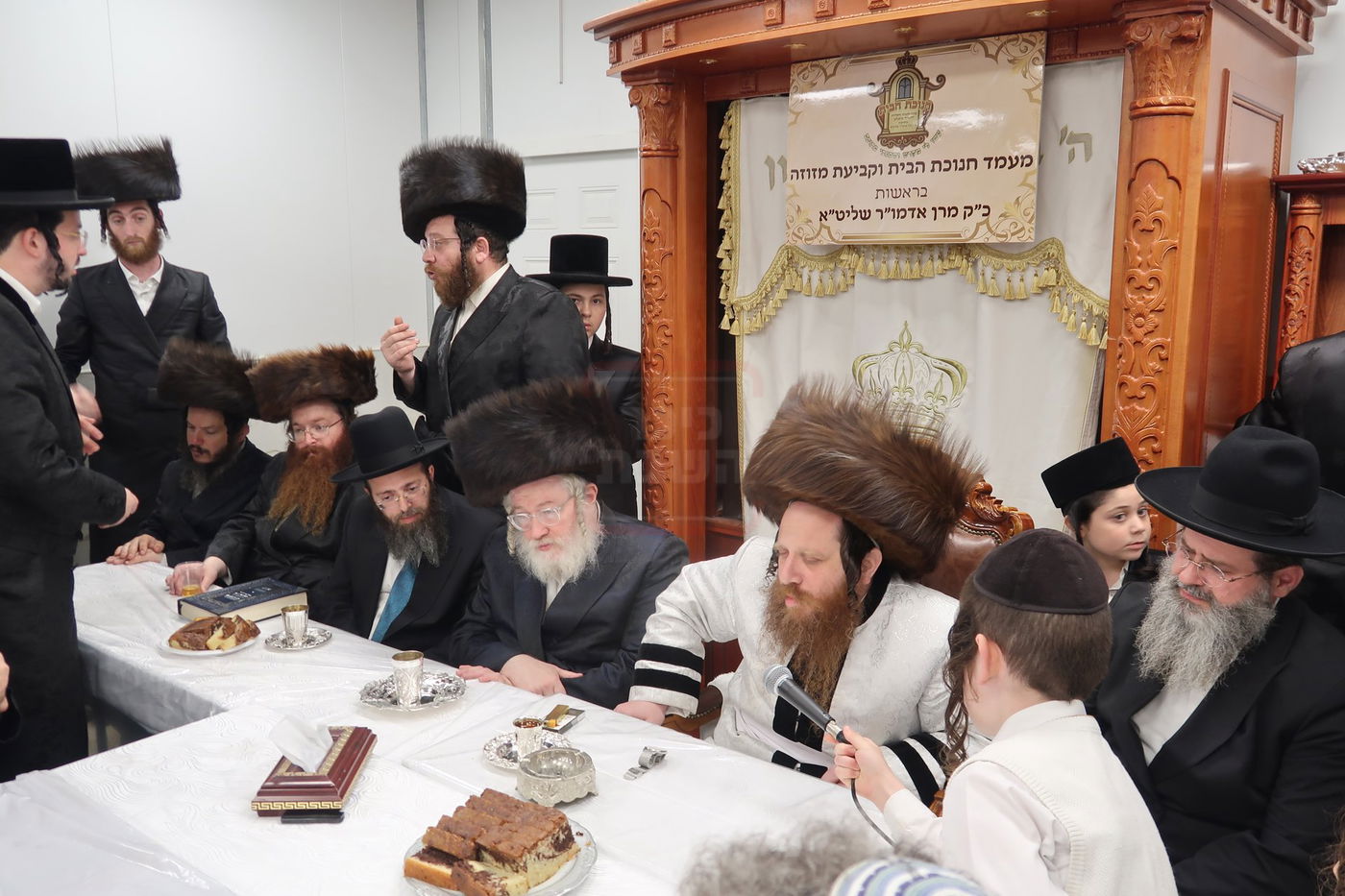 חנוכת הבית והתחלת כתיבת ס"ת בחצה"ק מיאלען