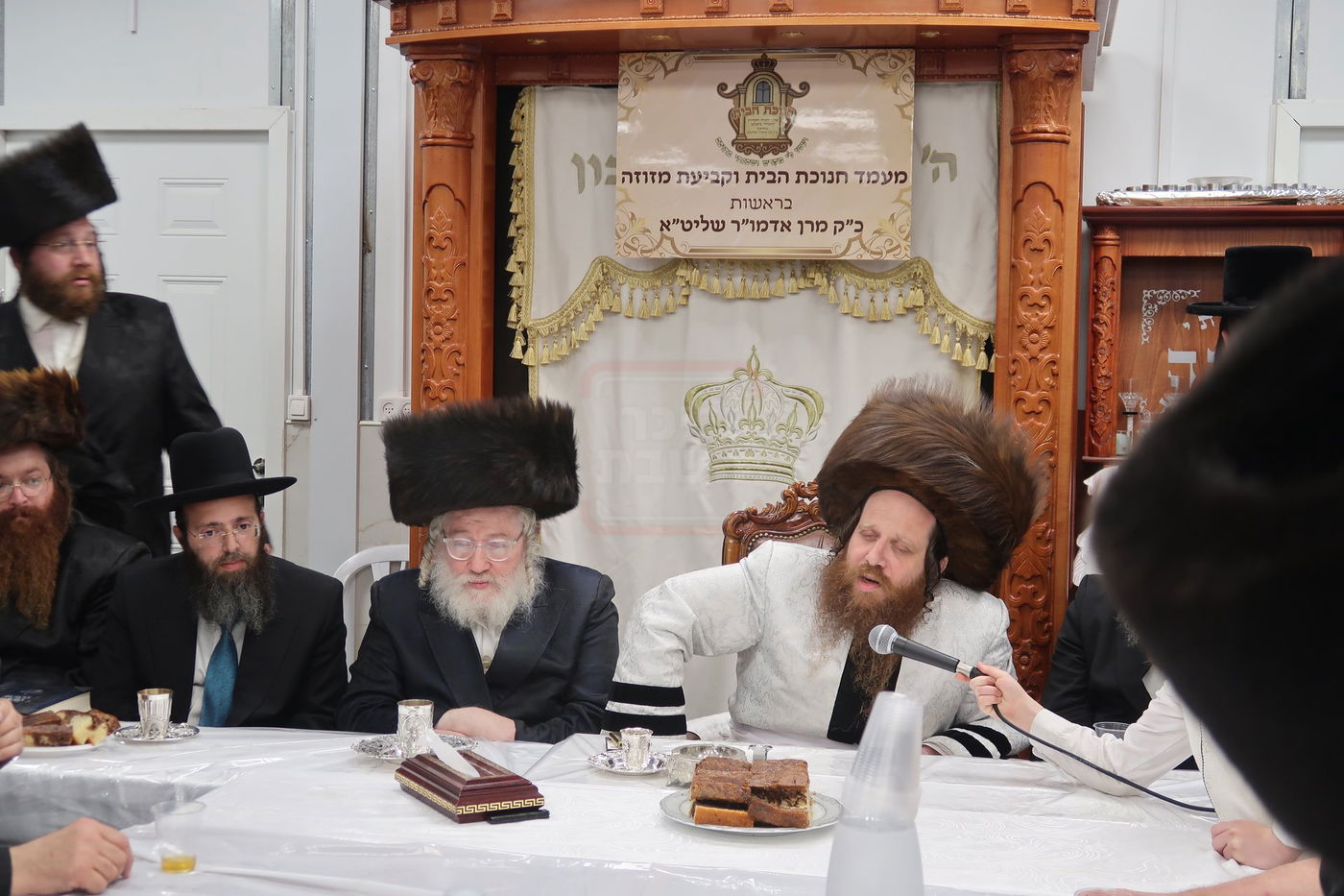 חנוכת הבית והתחלת כתיבת ס"ת בחצה"ק מיאלען