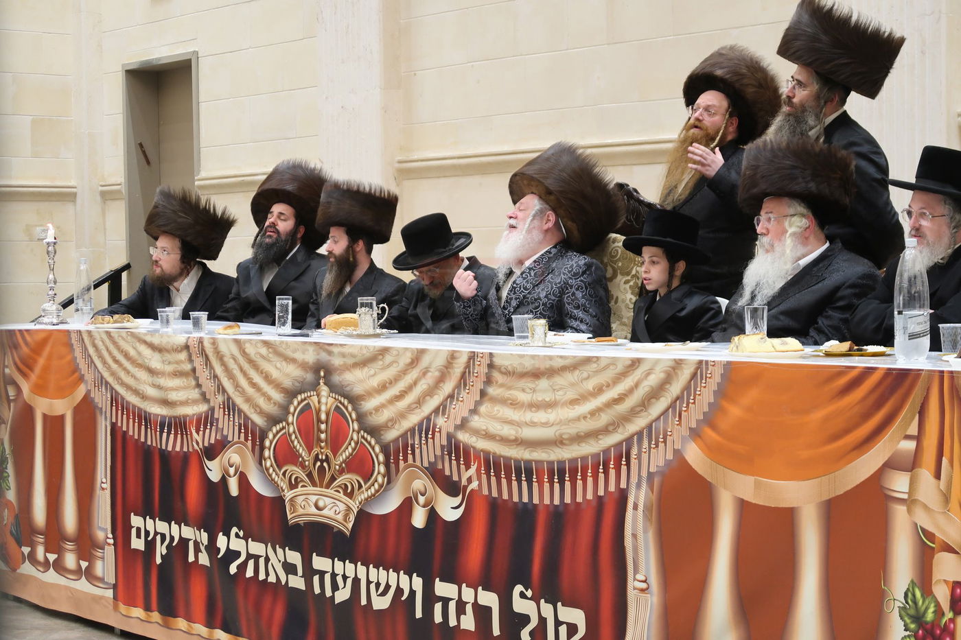 שמחת בר המצוה לנכד האדמו"ר מפרמישלאן ואב"ד אלדשטאט 