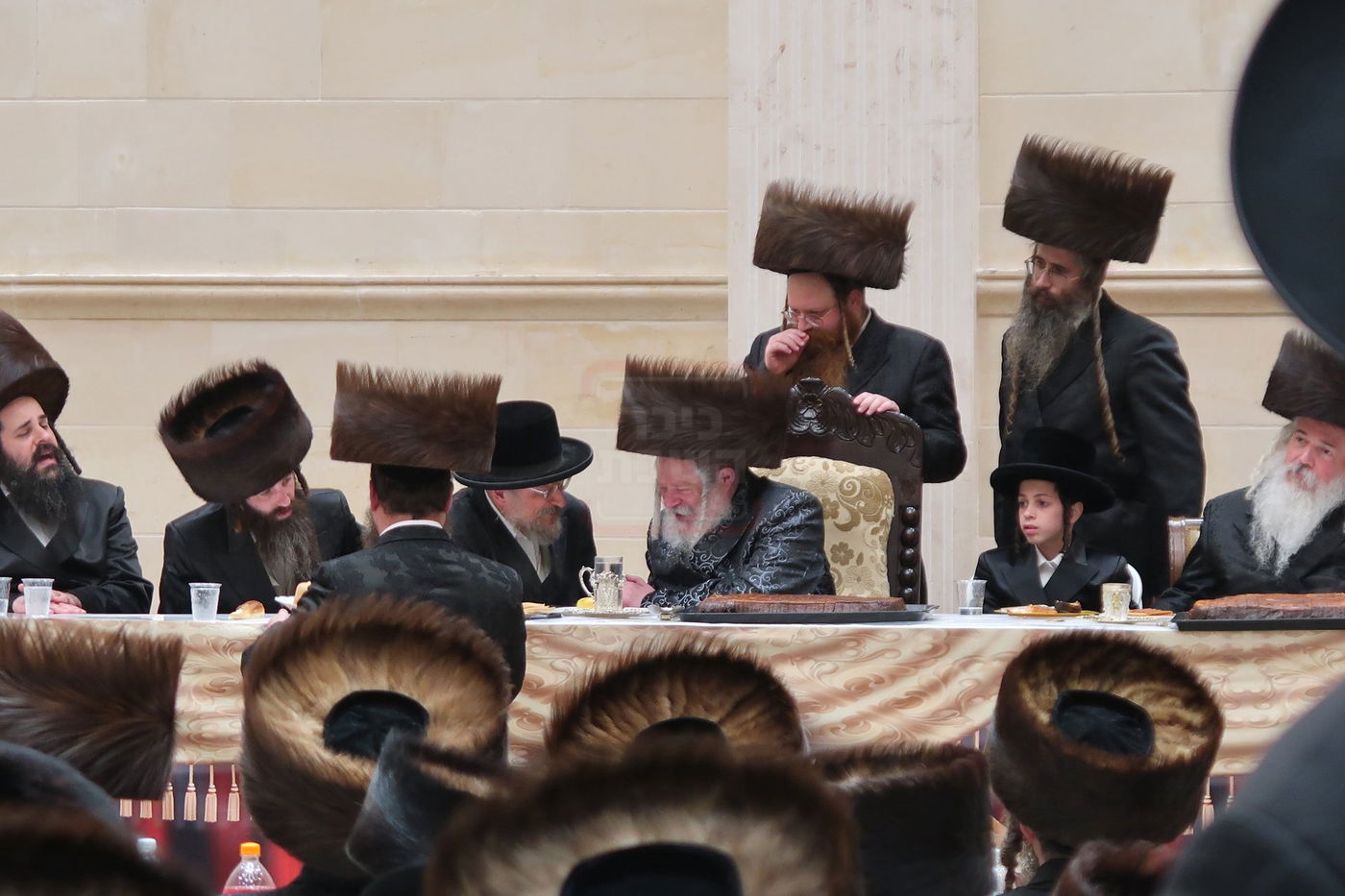 שמחת בר המצוה לנכד האדמו"ר מפרמישלאן ואב"ד אלדשטאט 