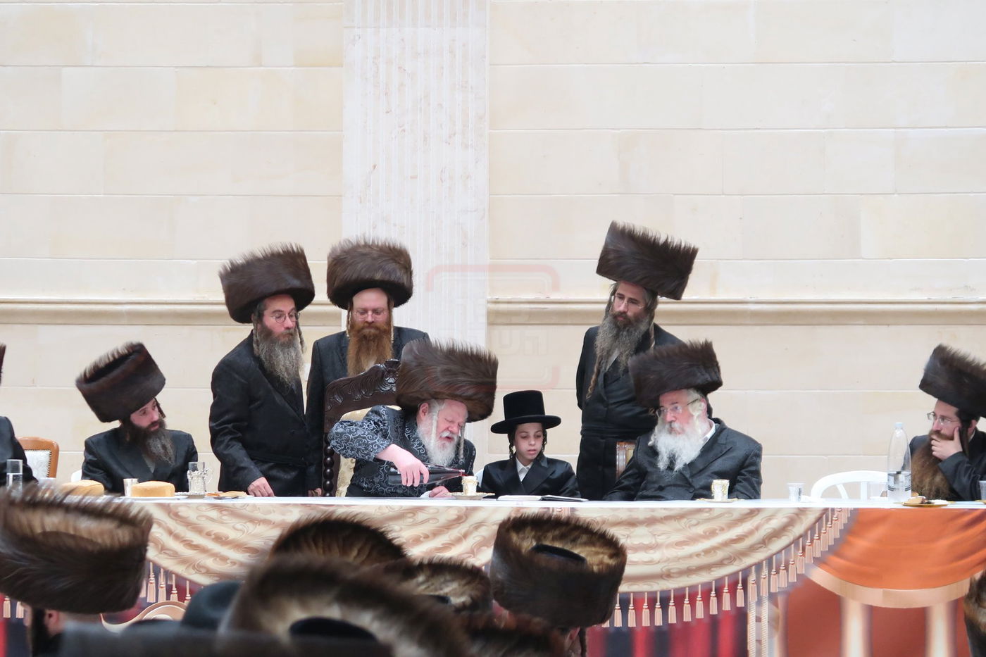 שמחת בר המצוה לנכד האדמו"ר מפרמישלאן ואב"ד אלדשטאט 