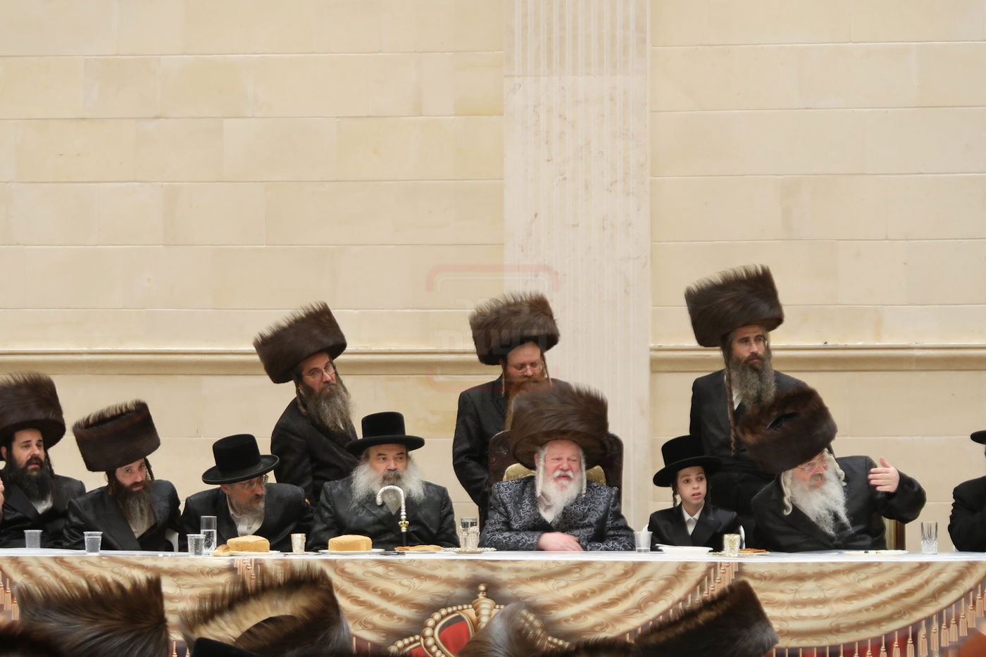 שמחת בר המצוה לנכד האדמו"ר מפרמישלאן ואב"ד אלדשטאט 