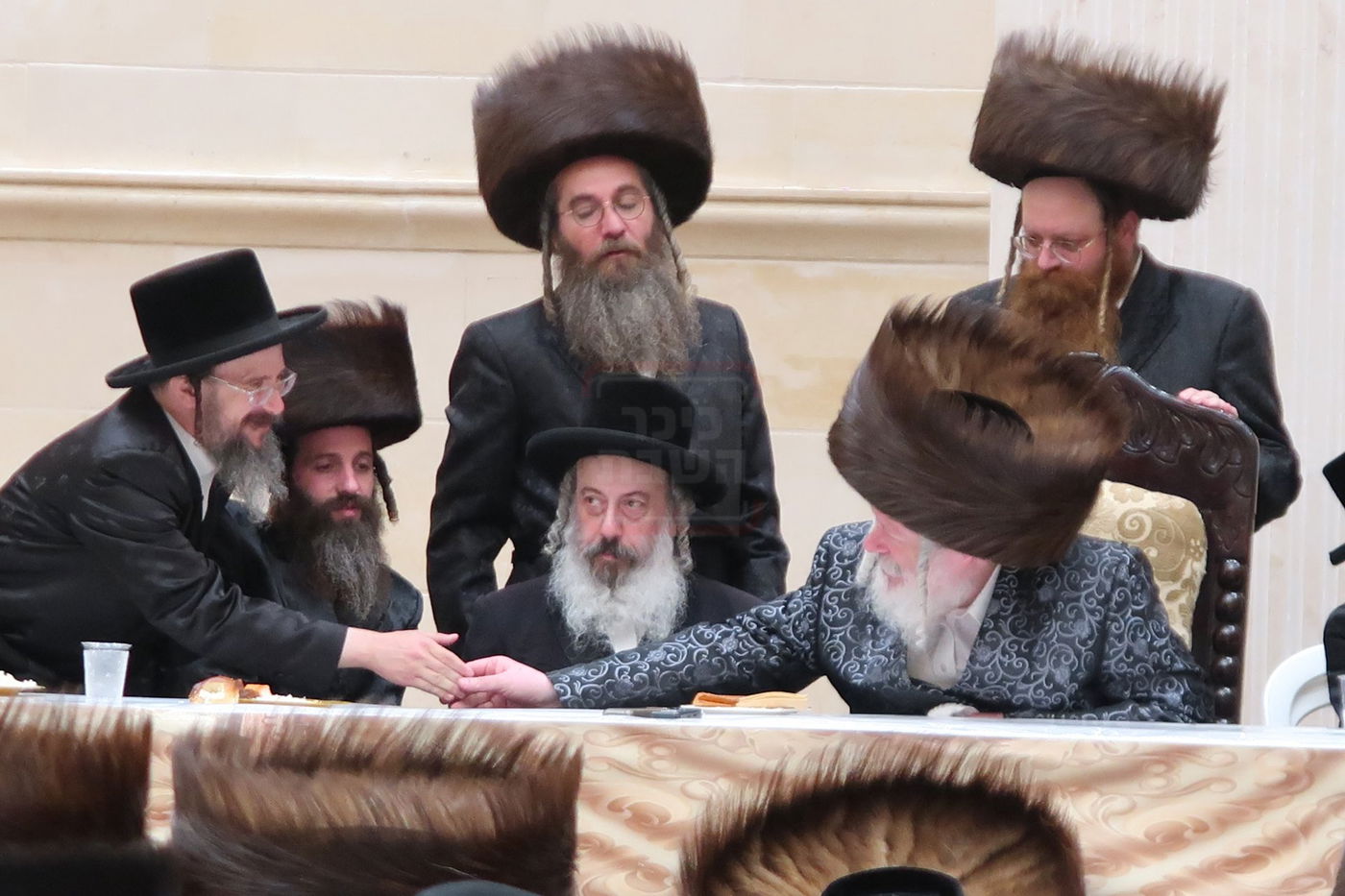 שמחת בר המצוה לנכד האדמו"ר מפרמישלאן ואב"ד אלדשטאט 