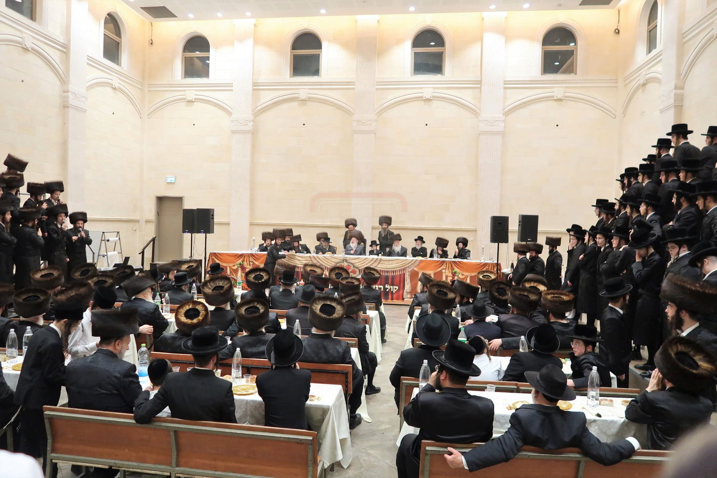 שמחת בר המצוה לנכד האדמו"ר מפרמישלאן ואב"ד אלדשטאט 