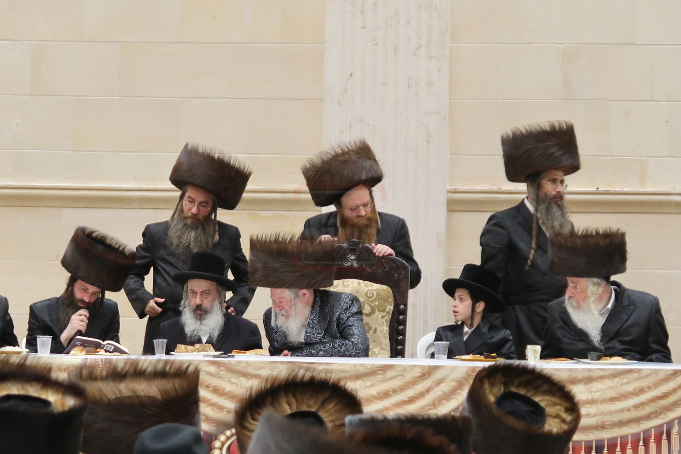 שמחת בר המצוה לנכד האדמו"ר מפרמישלאן ואב"ד אלדשטאט 