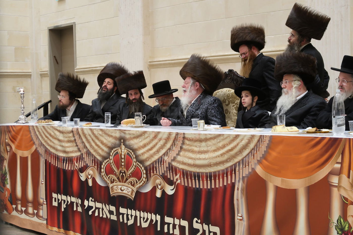 שמחת בר המצוה לנכד האדמו"ר מפרמישלאן ואב"ד אלדשטאט 