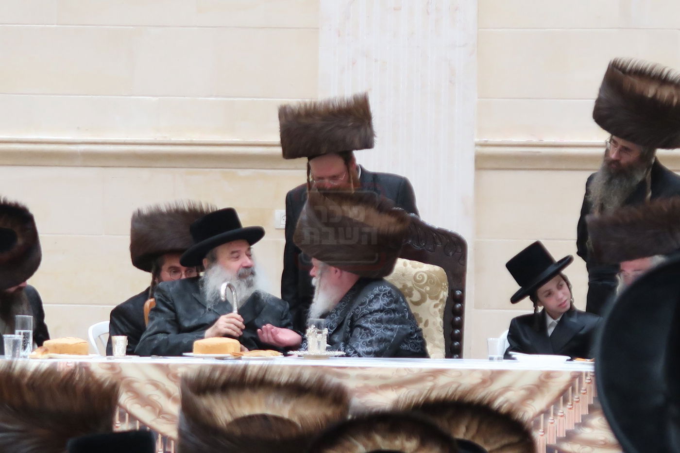 שמחת בר המצוה לנכד האדמו"ר מפרמישלאן ואב"ד אלדשטאט 