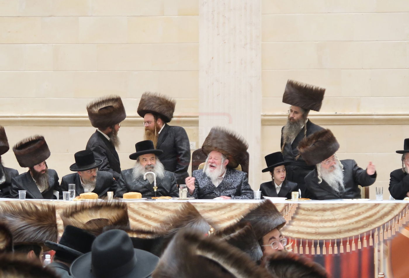 שמחת בר המצוה לנכד האדמו"ר מפרמישלאן ואב"ד אלדשטאט 