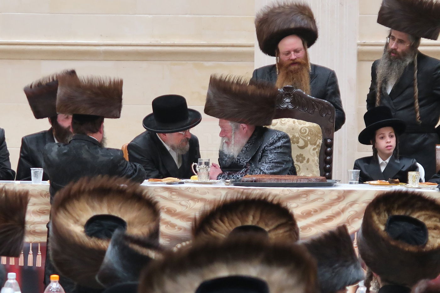 שמחת בר המצוה לנכד האדמו"ר מפרמישלאן ואב"ד אלדשטאט 