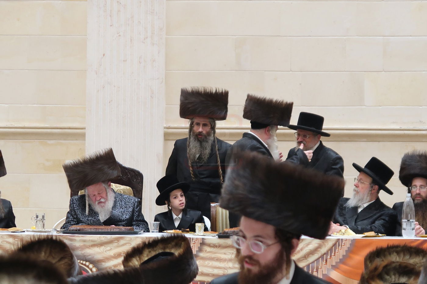 שמחת בר המצוה לנכד האדמו"ר מפרמישלאן ואב"ד אלדשטאט 