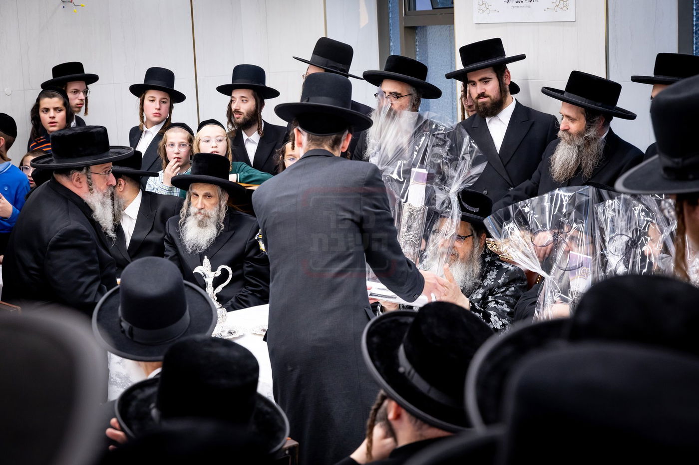 מעמד חנוכת השטיבלעך בסאטמר