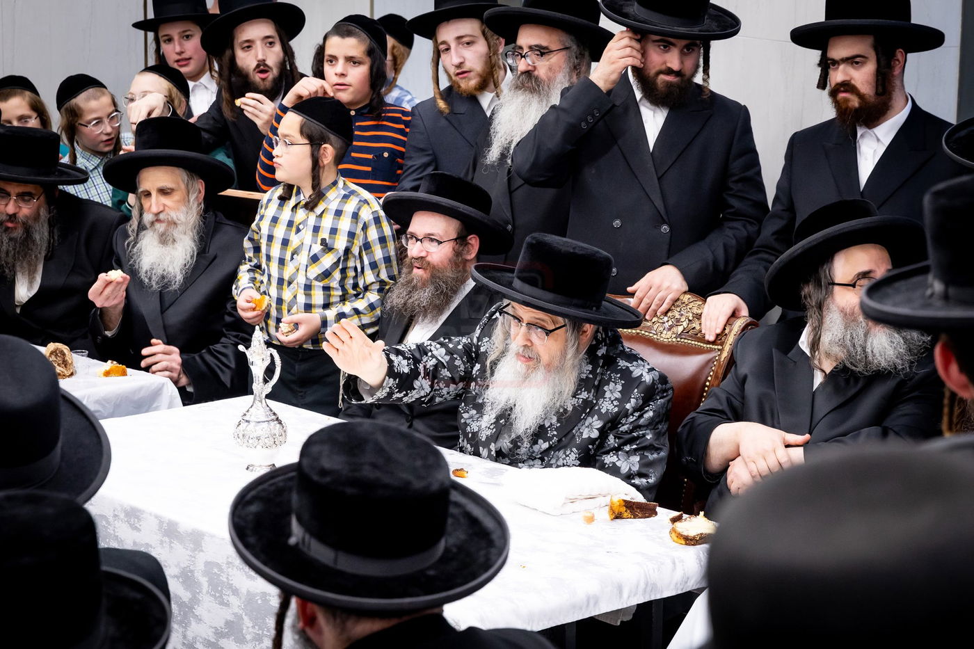 מעמד חנוכת השטיבלעך בסאטמר