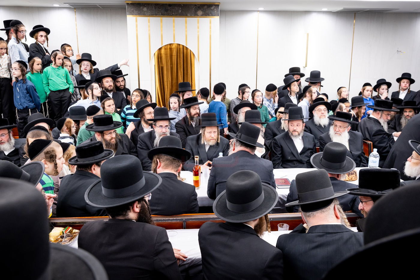 מעמד חנוכת השטיבלעך בסאטמר