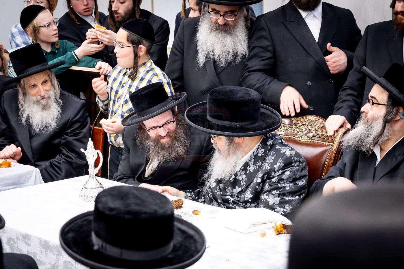 מעמד חנוכת השטיבלעך בסאטמר