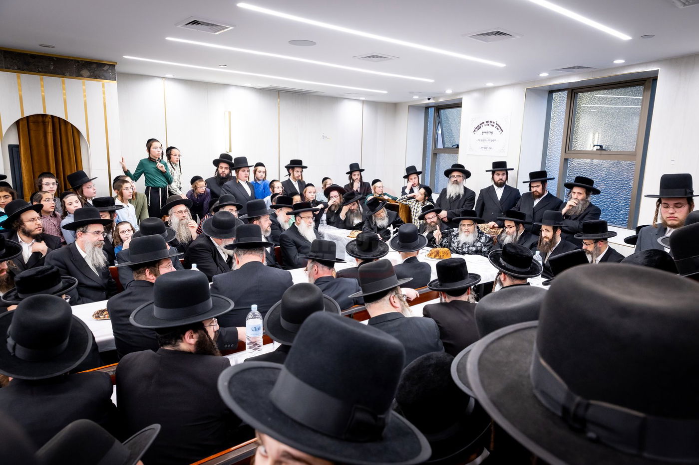 מעמד חנוכת השטיבלעך בסאטמר