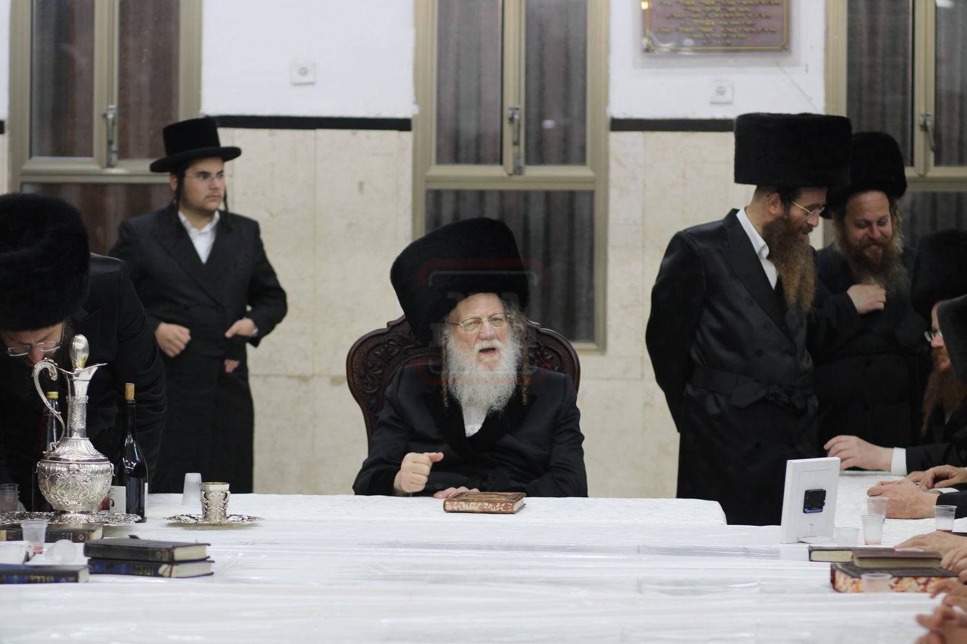 נעילת החג ראש השנה בחצה"ק מודז'יץ