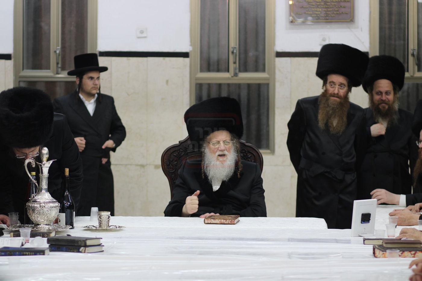 נעילת החג ראש השנה בחצה"ק מודז'יץ