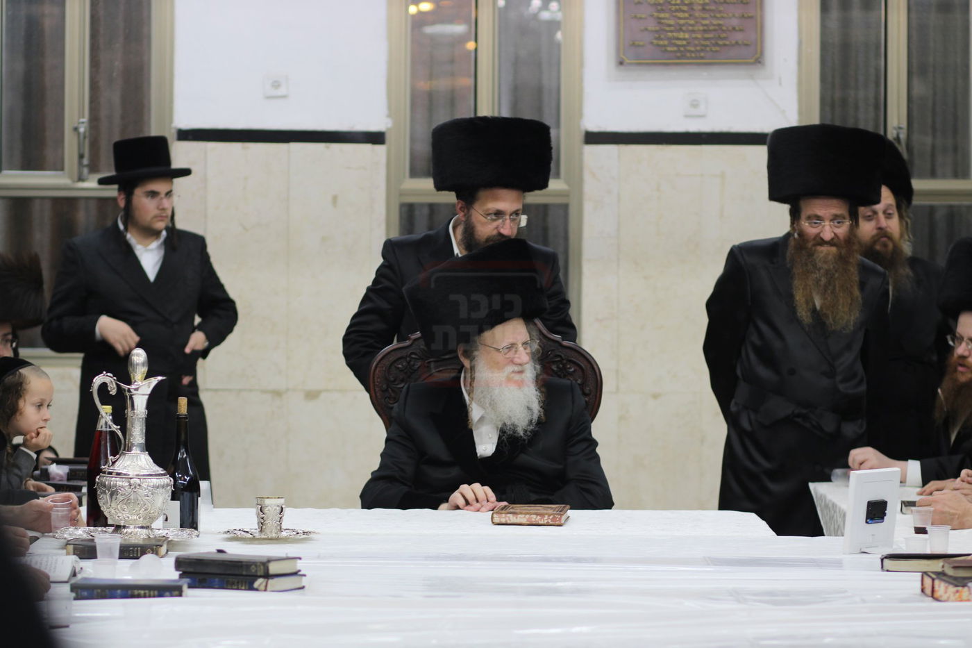 נעילת החג ראש השנה בחצה"ק מודז'יץ