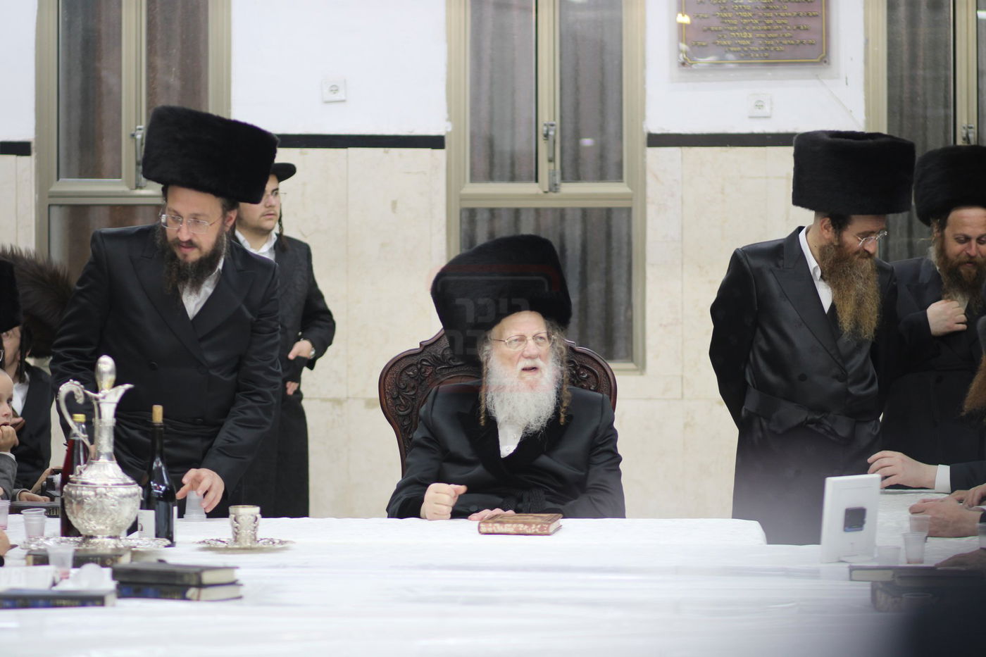 נעילת החג ראש השנה בחצה"ק מודז'יץ