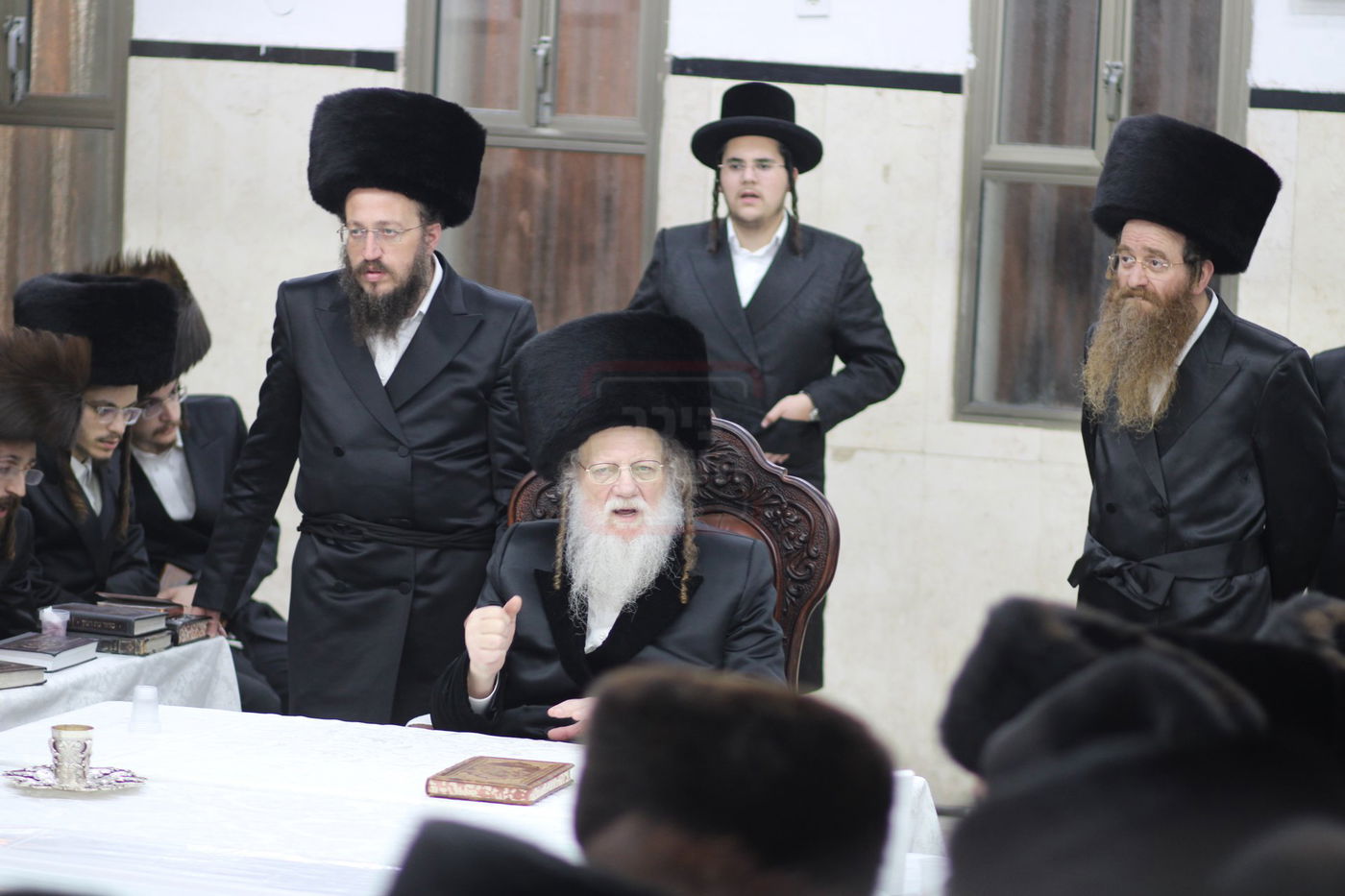 נעילת החג ראש השנה בחצה"ק מודז'יץ