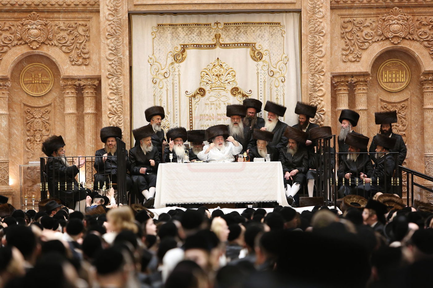 נעילת החג ר"ה בחצה"ק ויז'ניץ