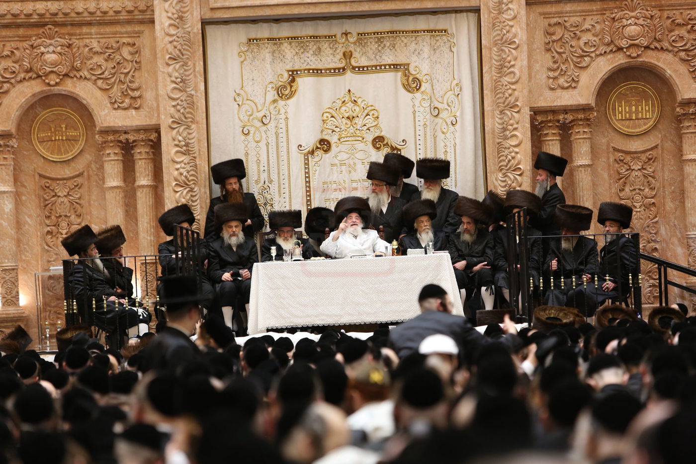 נעילת החג ר"ה בחצה"ק ויז'ניץ