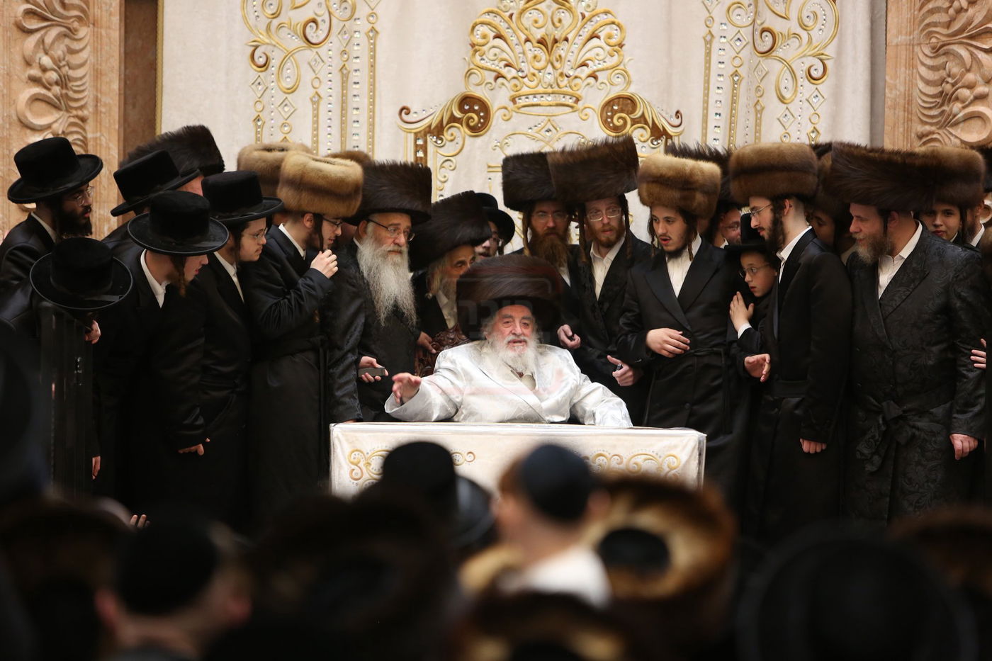 נעילת החג ר"ה בחצה"ק ויז'ניץ