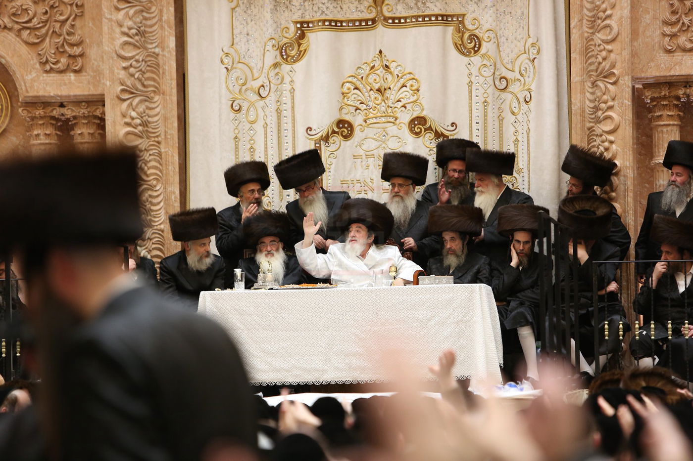 נעילת החג ר"ה בחצה"ק ויז'ניץ