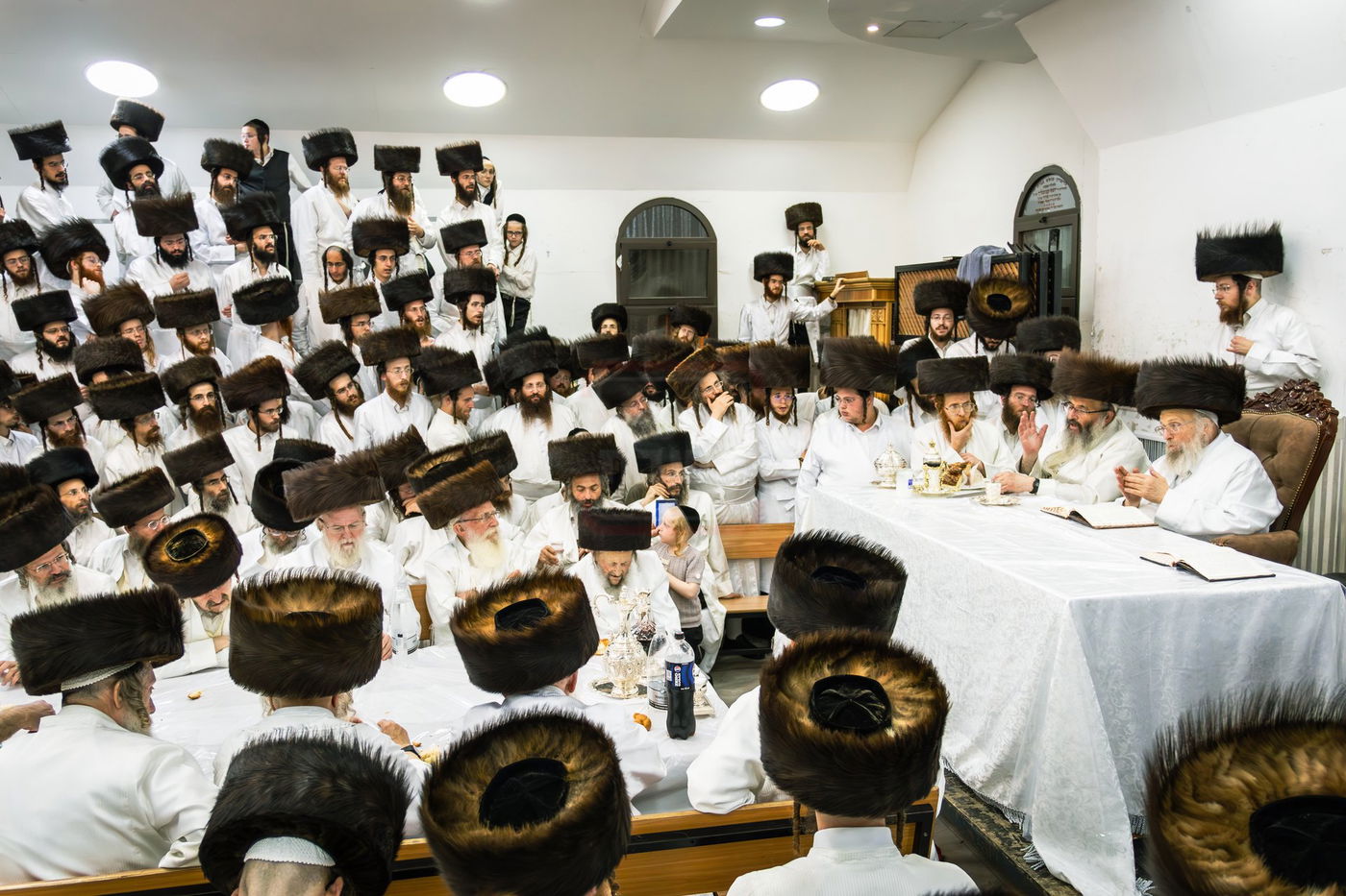 נעילת החג בחצה"ק פינסק קרלין