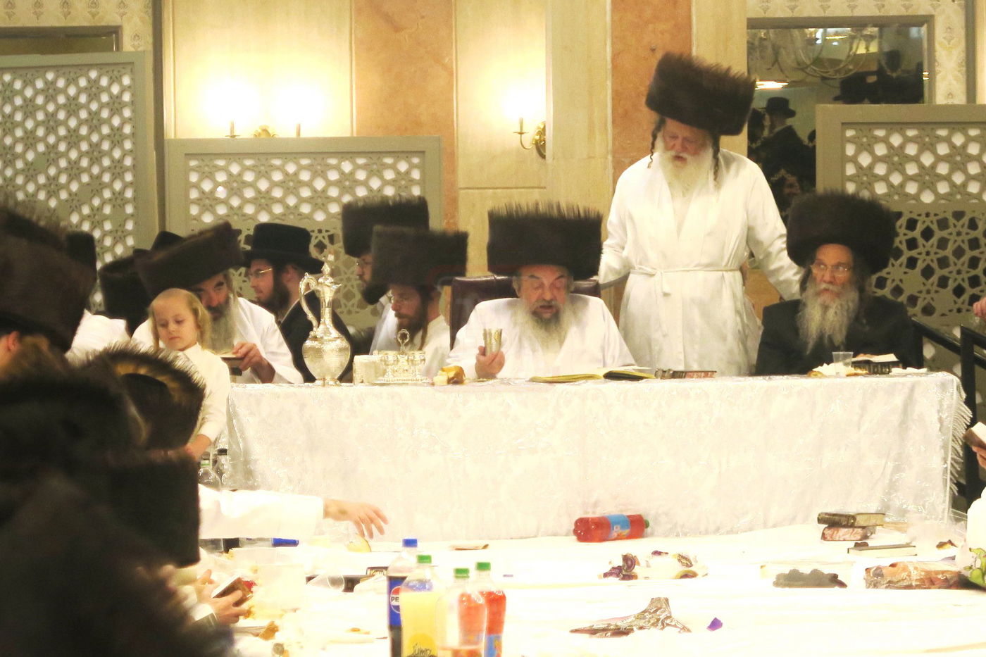 נעילת החג ראש השנה בחצה"ק לעלוב באולמי 'בית ישראל'