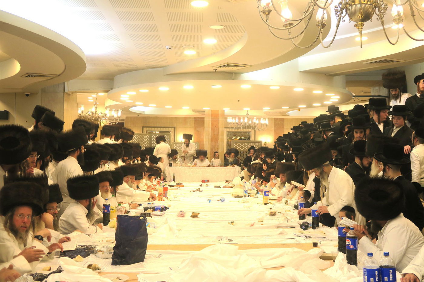 נעילת החג ראש השנה בחצה"ק לעלוב באולמי 'בית ישראל'