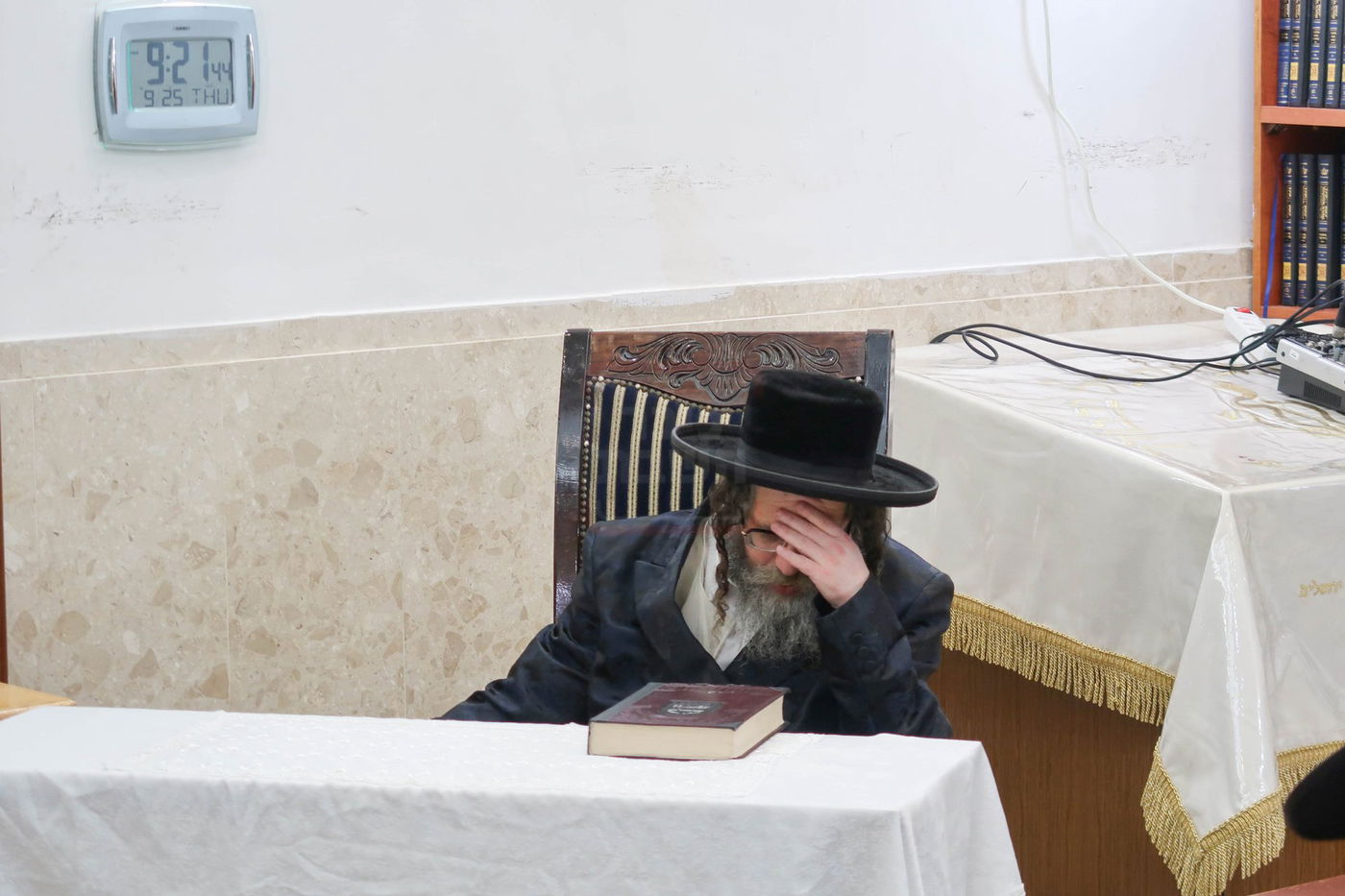 עצרת הספד במלאת השלושים להאדמו"ר מקרעטשניף סיגעט זצ"ל