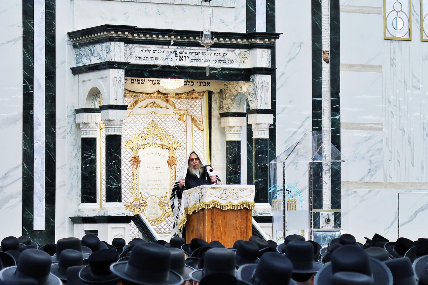 האדמו"ר מסאטמר בדרשת שבת שובה
