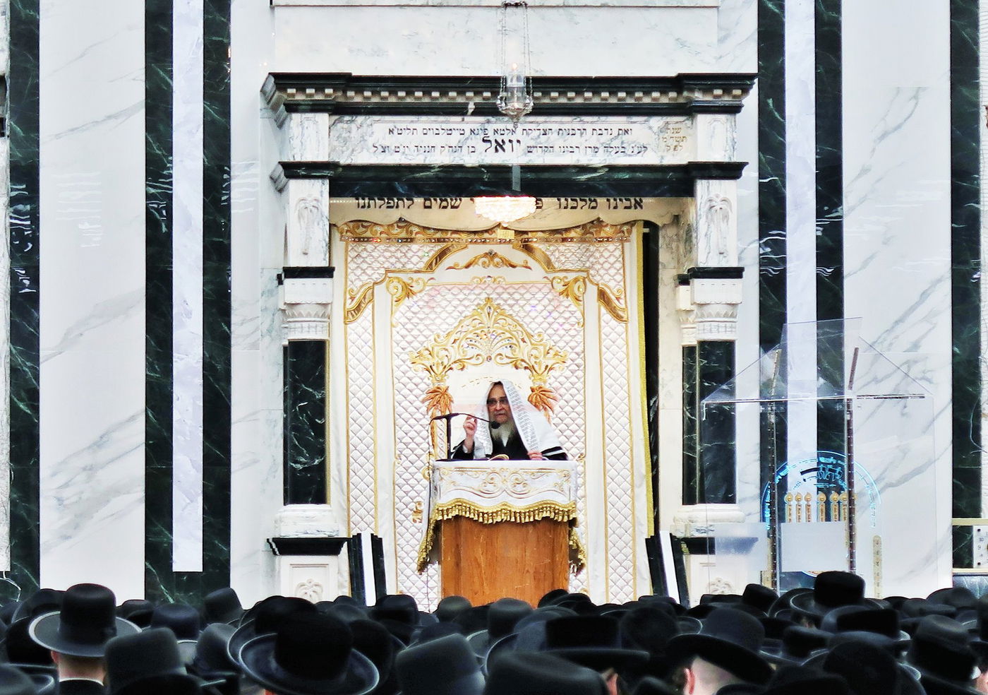 האדמו"ר מסאטמר בדרשת שבת שובה