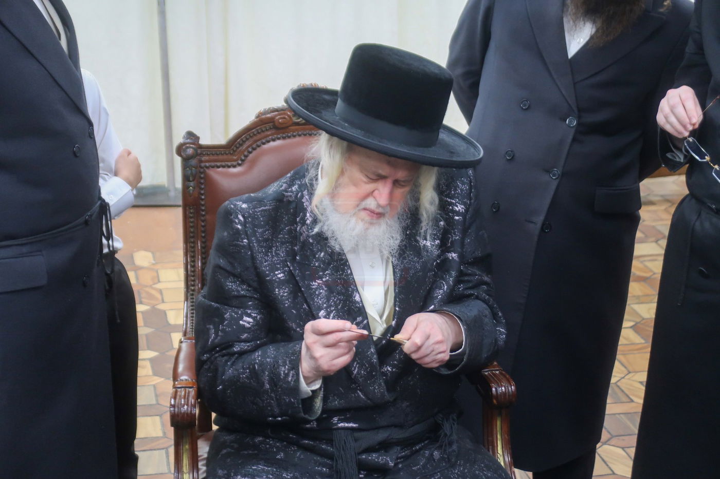 ערב יום כיפור בחצה"ק מונקאטש