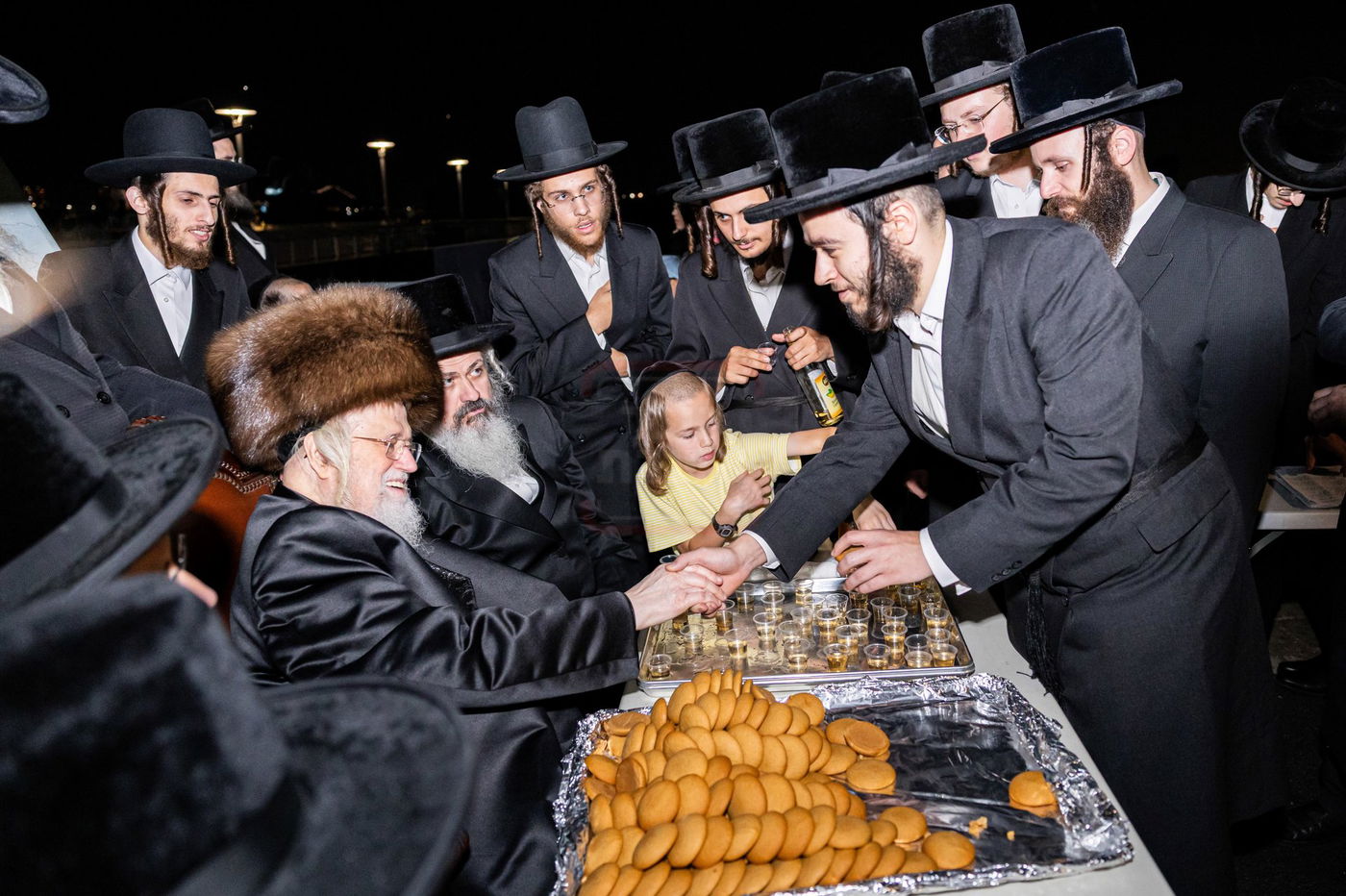 ערב יום כיפור בחצה"ק מונקאטש