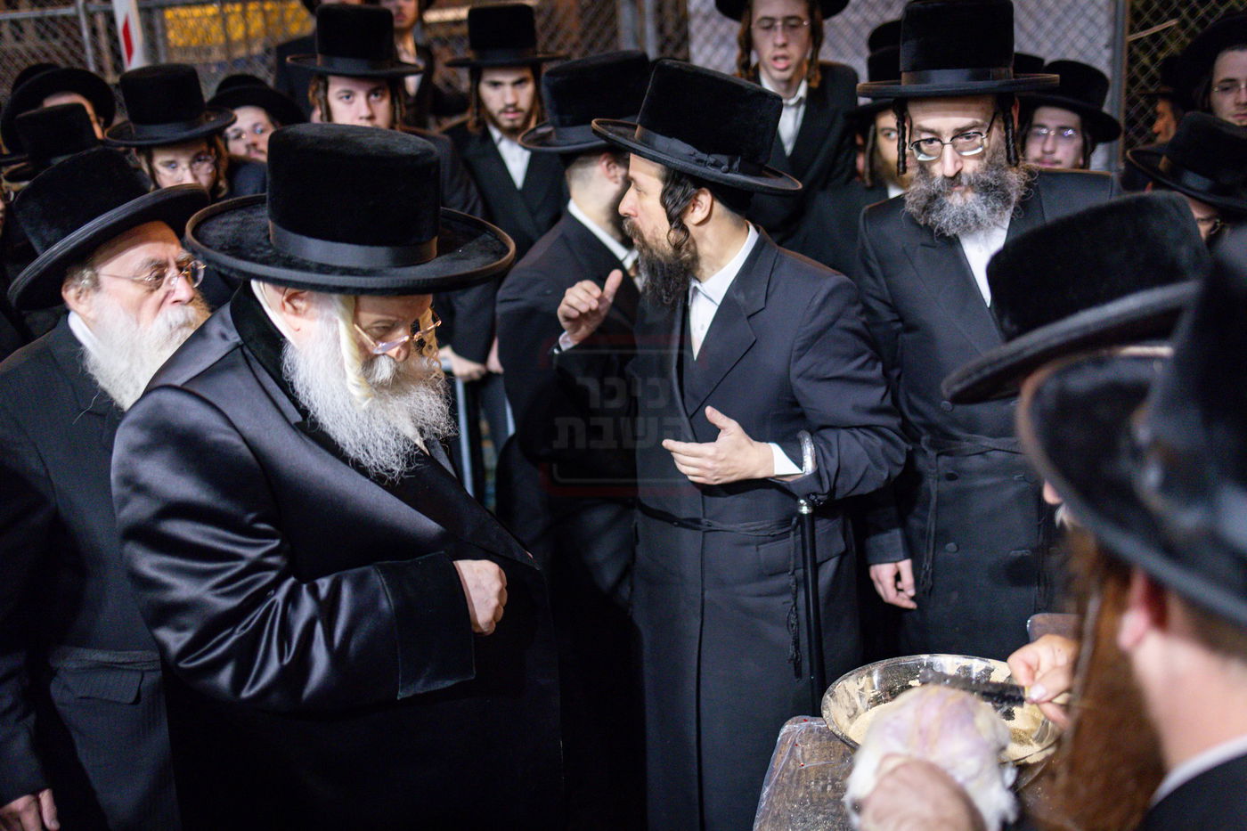 האדמו"ר מבאבוב במנהג כפרות