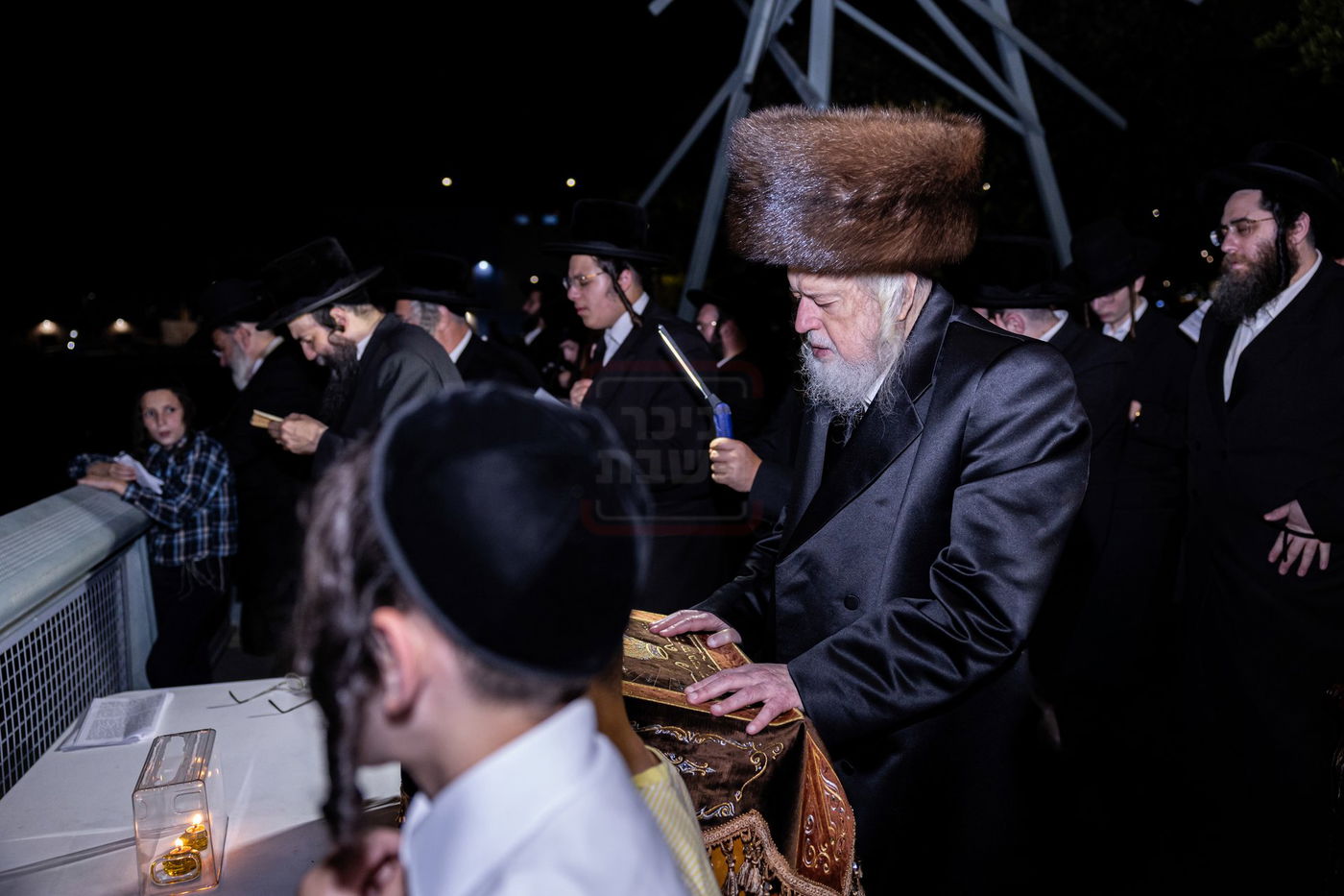 ערב יום כיפור בחצה"ק מונקאטש