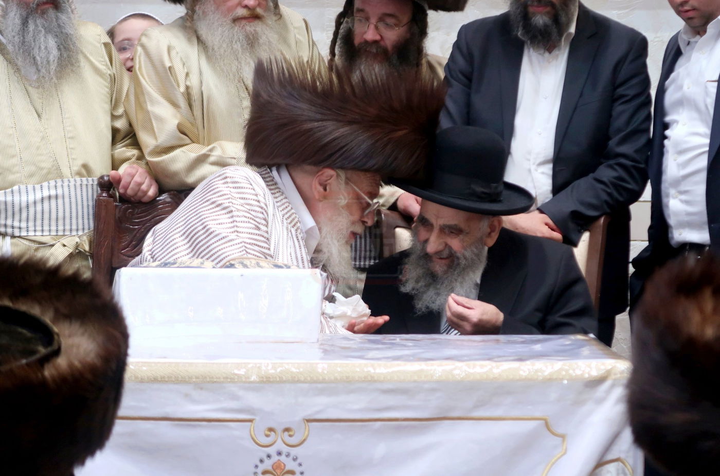 הגר"מ צדקה בשמחת בית השואבה בתולדות אהרן