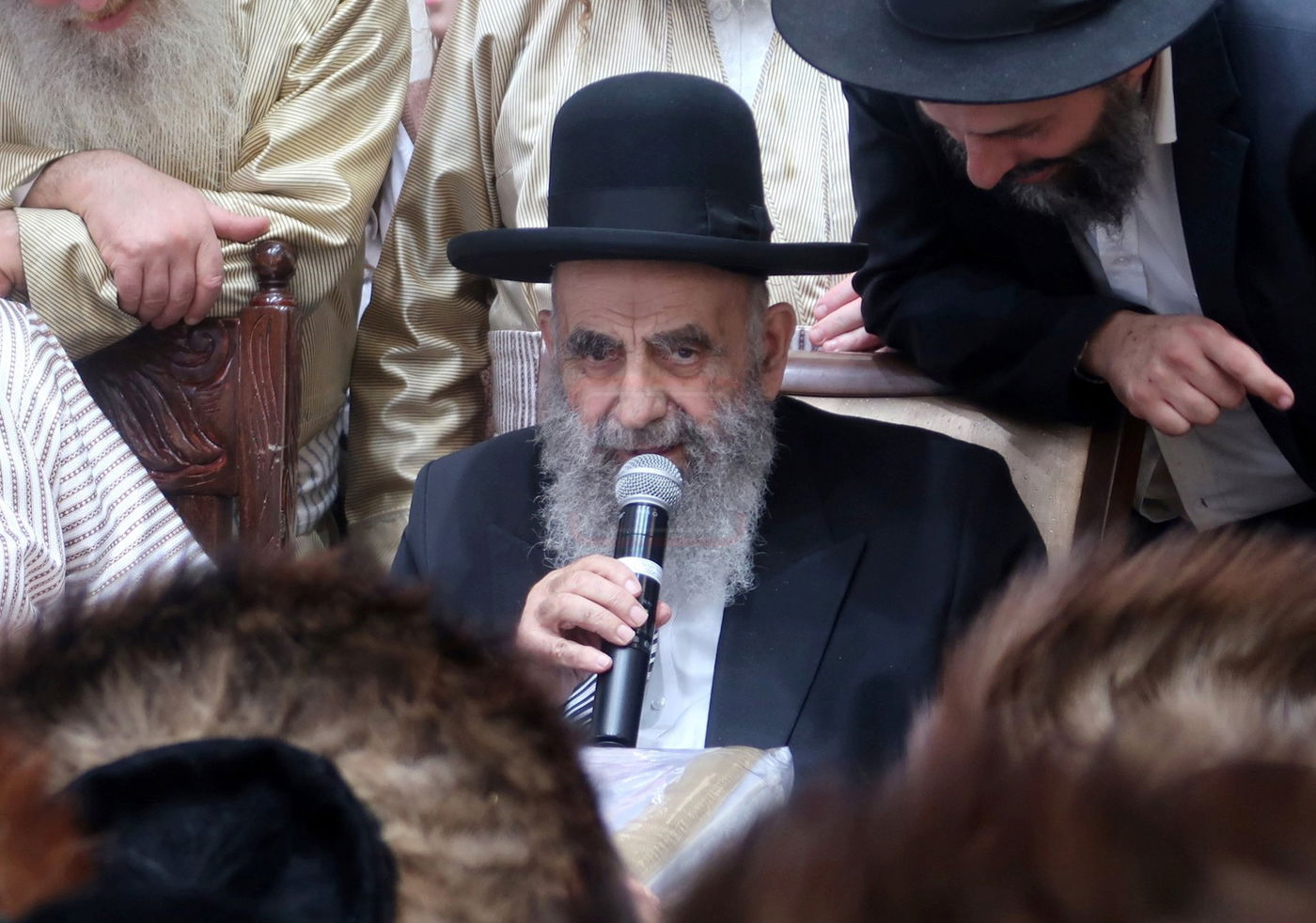 הגר"מ צדקה בשמחת בית השואבה בתולדות אהרן