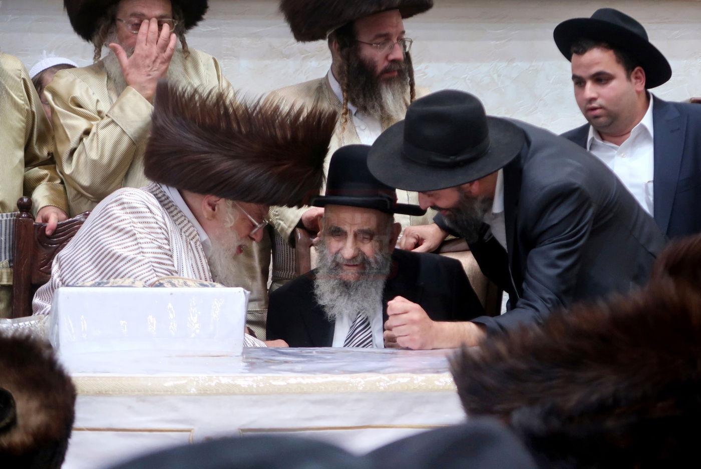 הגר"מ צדקה בשמחת בית השואבה בתולדות אהרן