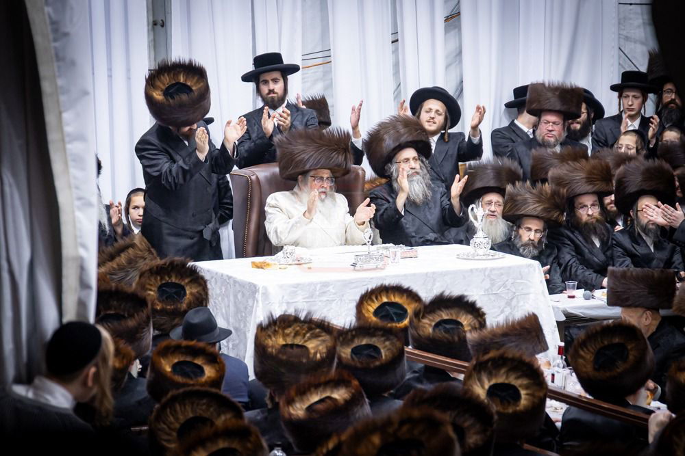 שמחת בית השואבה בחצה"ק סאטמר