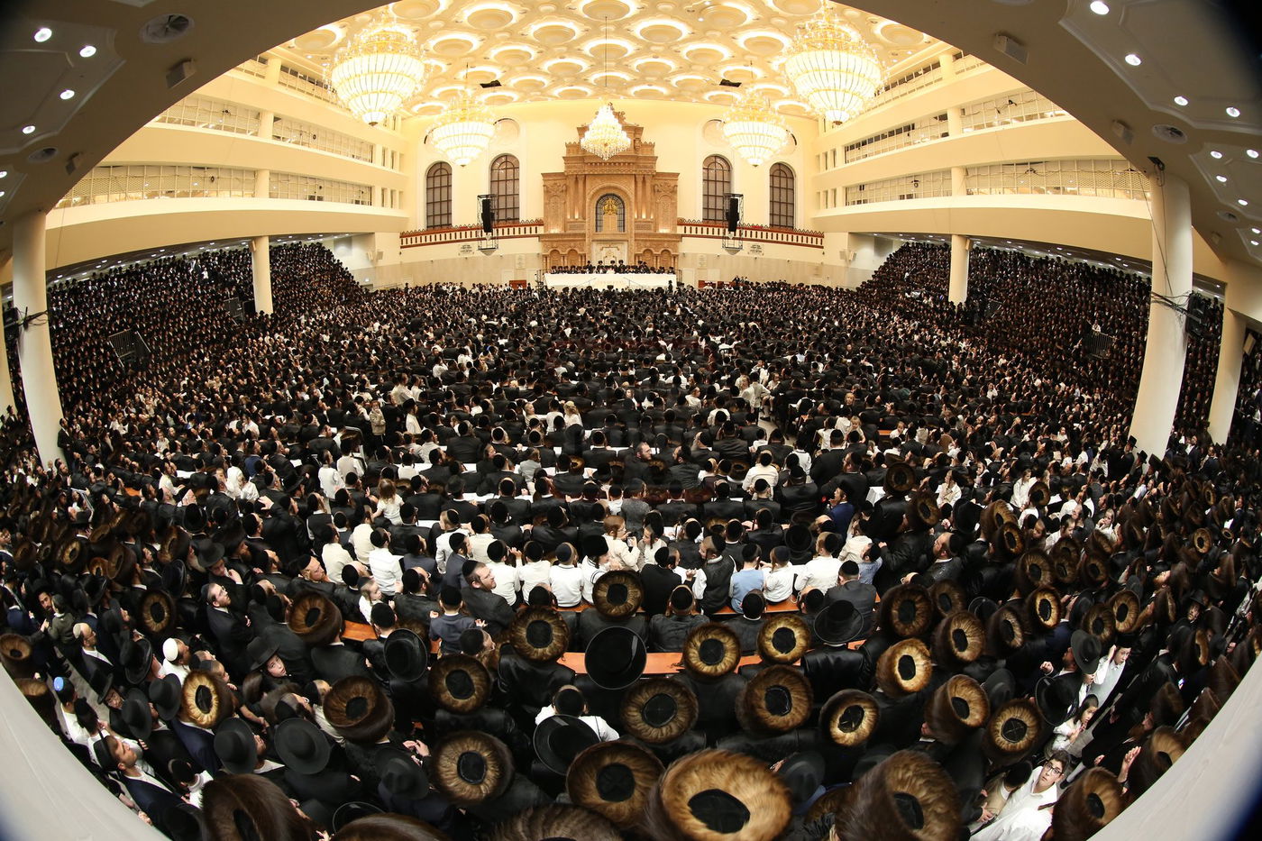 נעילת החג שמחת תורה בחצה"ק ויזנ'יץ