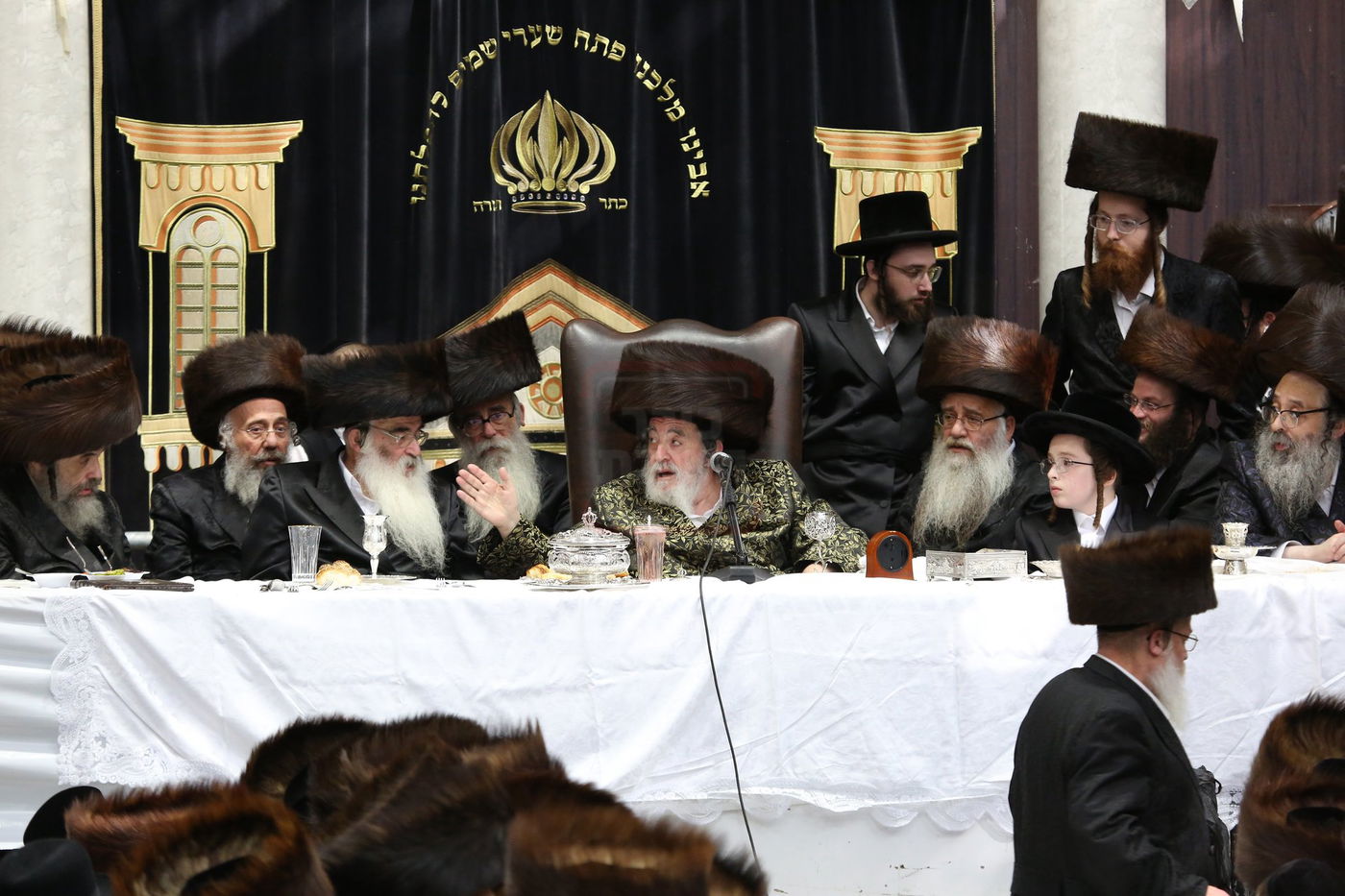 שמחת בר המצווה לנין האדמו"ר מויז'ניץ - חוה"מ סוכות 